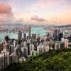 Hongkong we wzgórza Wiktorii,