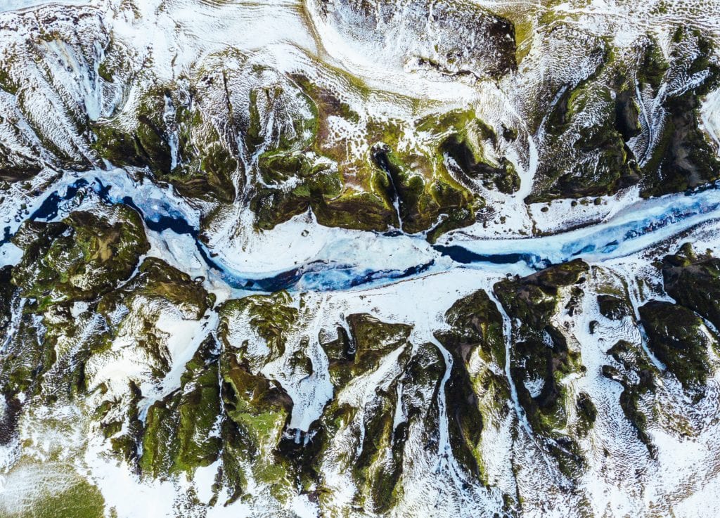 Kanion Fjaðrárgljúfur, Islandia