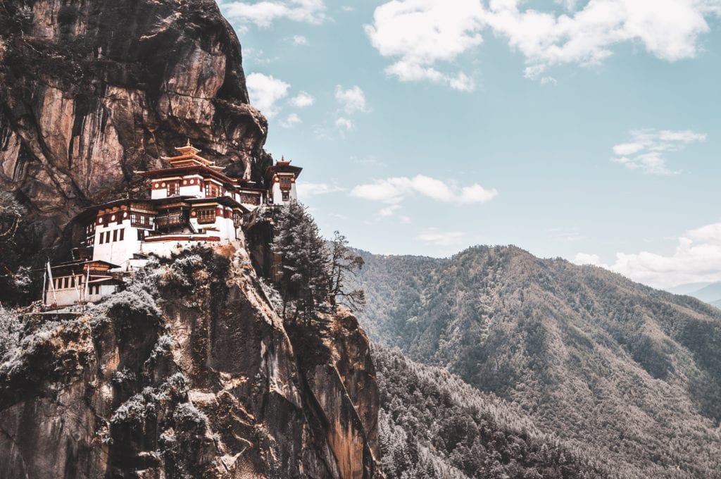 Kklasztor Paro Taktsang, Bhutan Himalaje