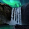 Wodospad Skógafoss na Islandii,