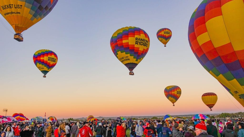 Święto balonów w Albuquerque, USA