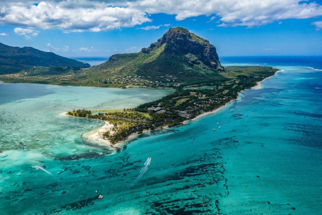 Le Morne Brabant na Mauritiusie,