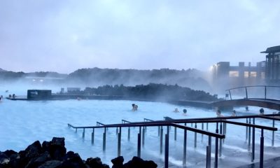 Błękitna Laguna to znane islandzkie uzdrowisko, gorące źródła na islandii