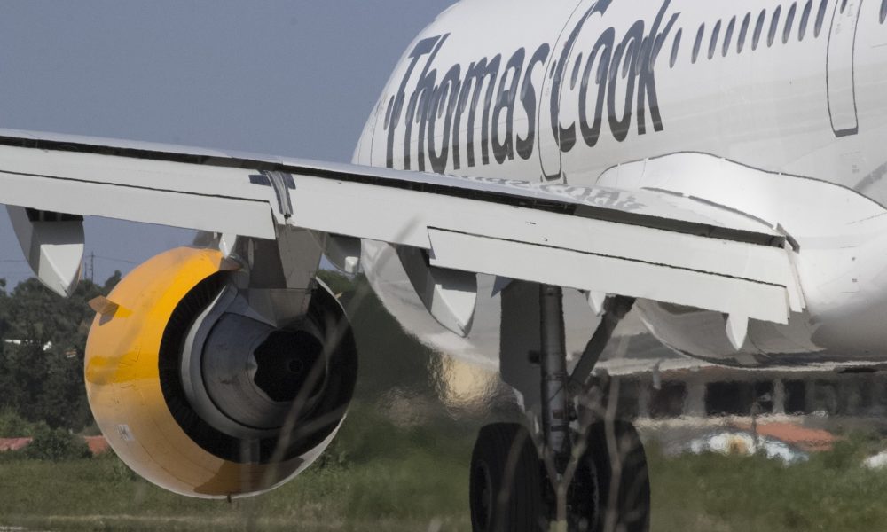 Thomas Cook, samolot biura podróży