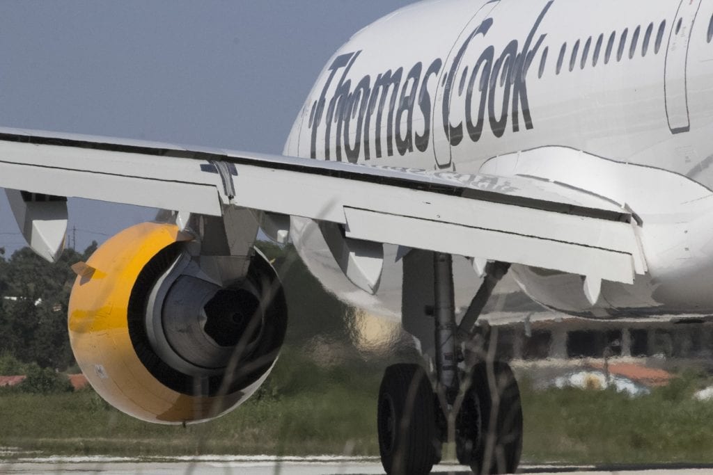 Thomas Cook, samolot biura podróży
