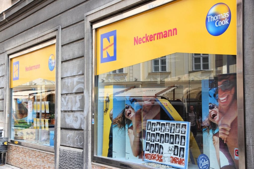 Neckermann, upadek biura podróży