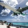 Lądowanie na St. Maarten,