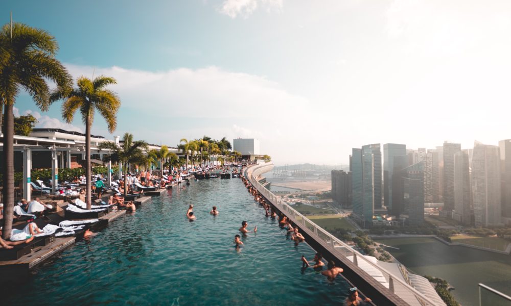 Marina Bay Sands Hotel, Singapur,