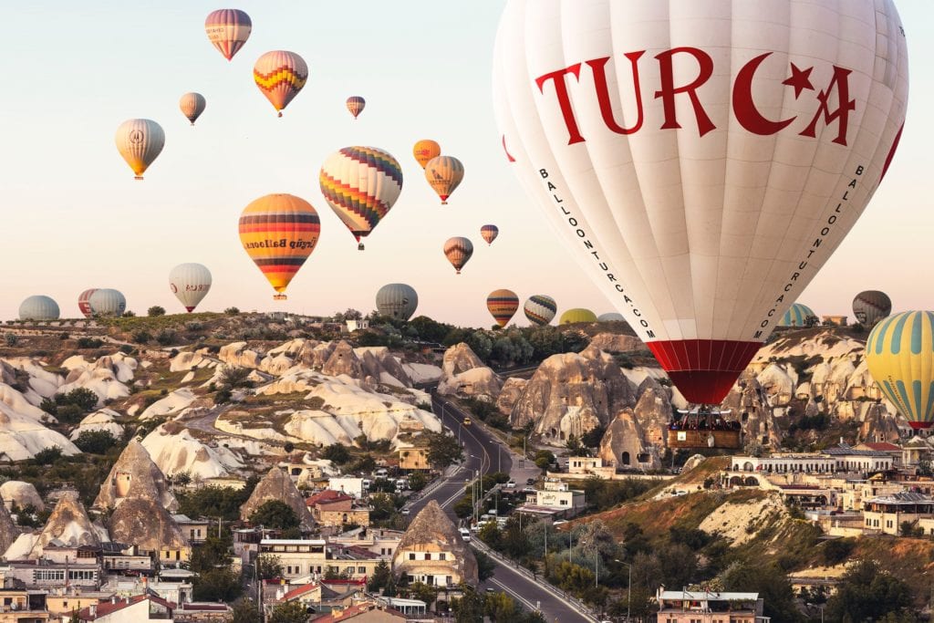 Balony w Kapadocji,