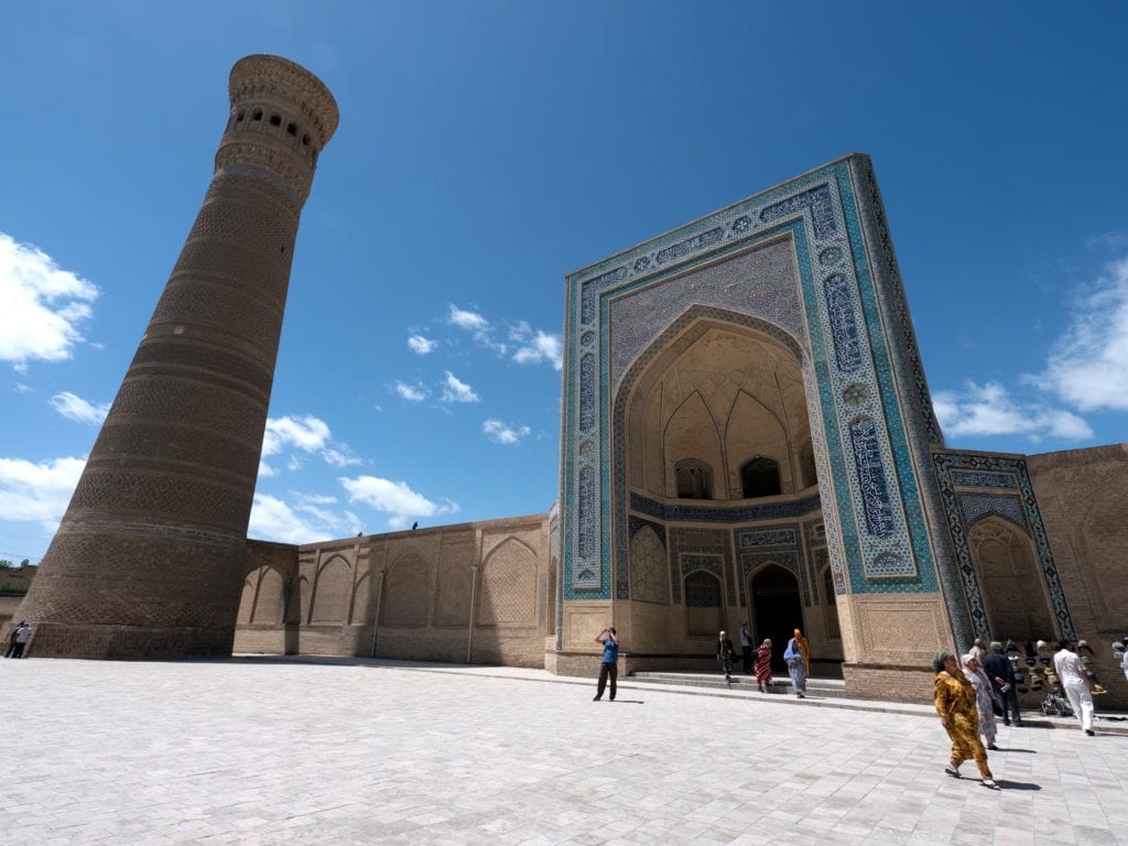 Uzbekistan znajduje się na trasie Jedwabnego szlaku,