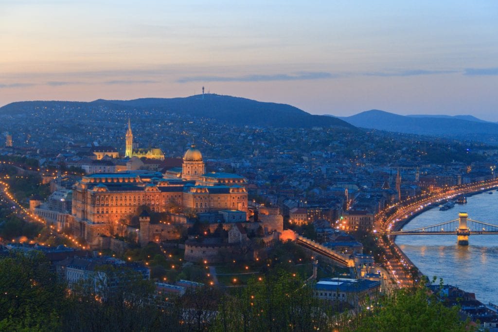 Wzgórze Zamkowe w Budapeszcie,