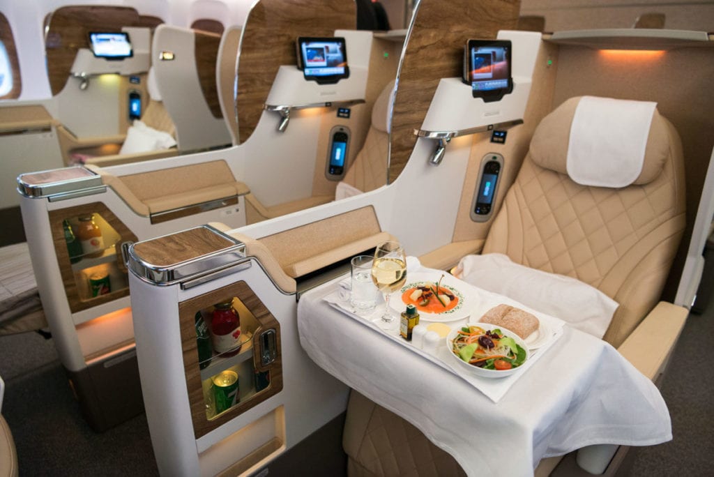 Klasa biznes Emirates, fot. emirates.com