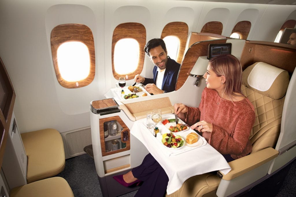 Klasa biznes Emirates, fot. emirates.com