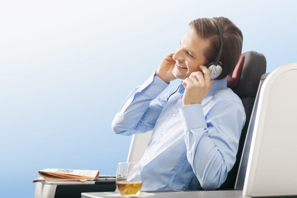 Klasa biznes Austrian Airlines, fot. austrian.com
