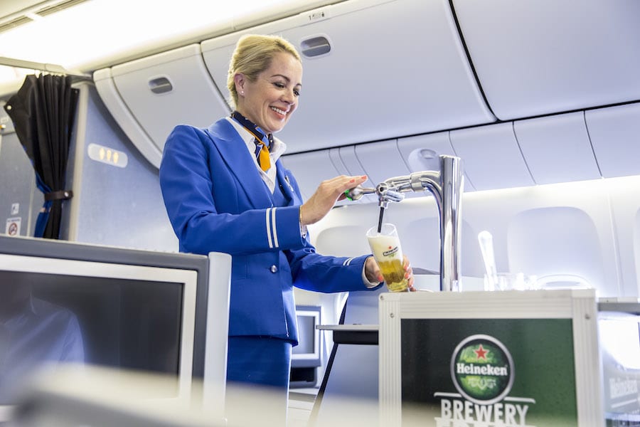 Klasa biznes KLM, fot. KLM.com
