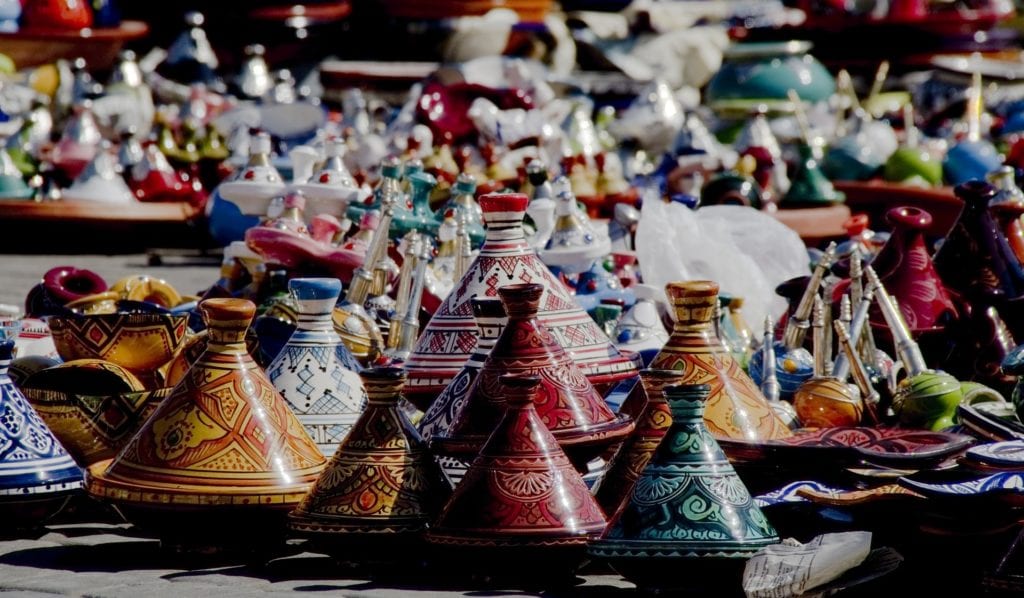 Targ w Meknes, Maroko