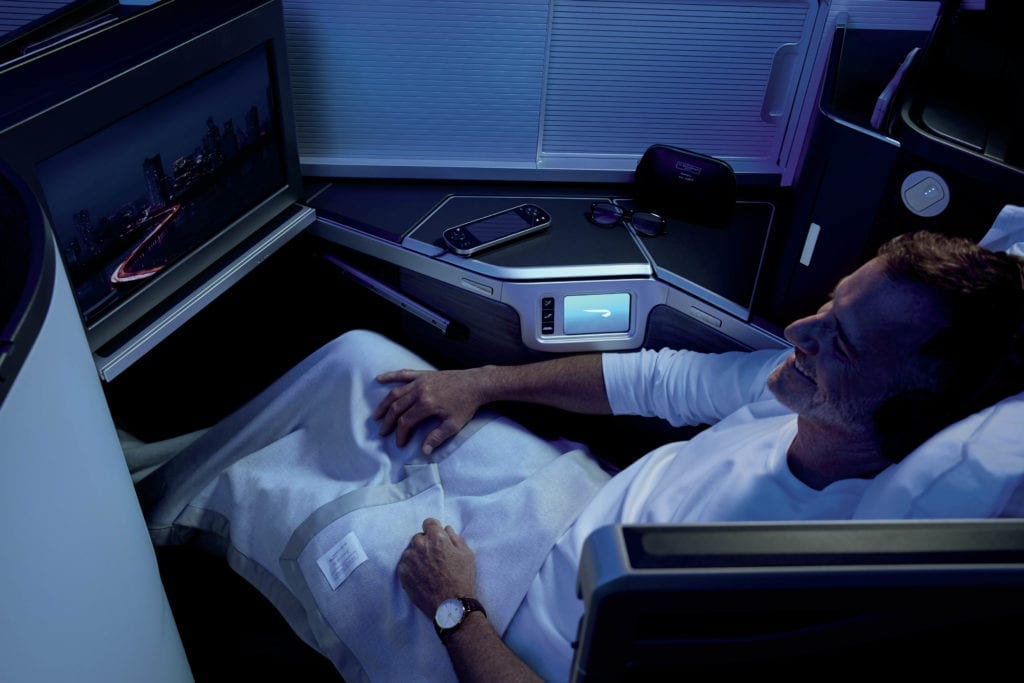 Klasa biznes British Airways, fot. britishairways.com