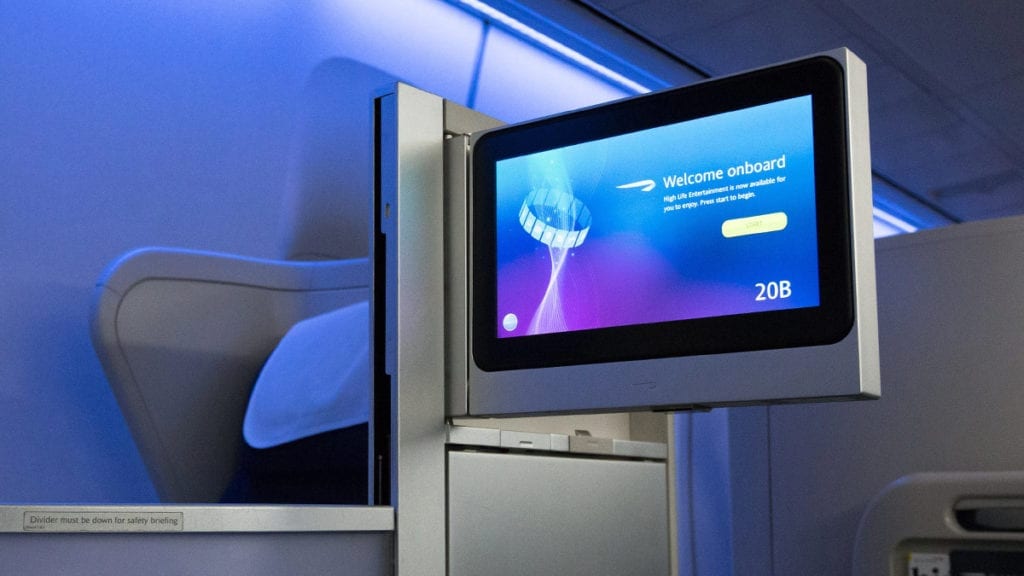 Klasa biznes British Airways, fot. britishairways.com
