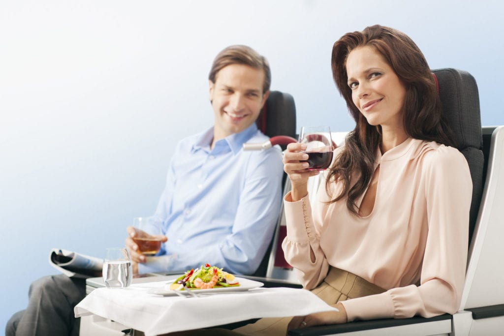 Klasa biznes Austrian Airlines, fot. austrian.com