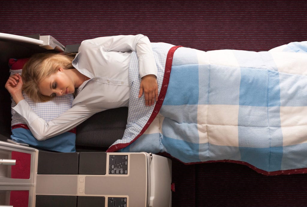 Klasa biznes Austrian Airlines, fot. austrian.com