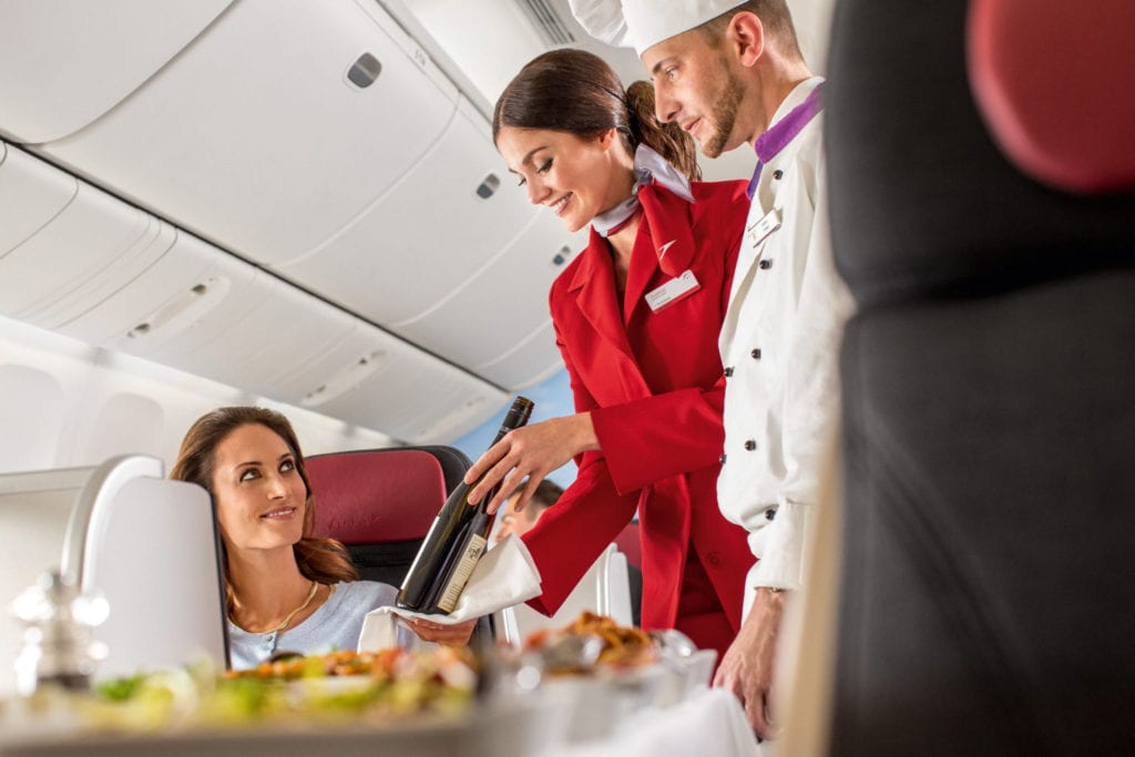 Klasa biznes Austrian Airlines, fot. austrian.com