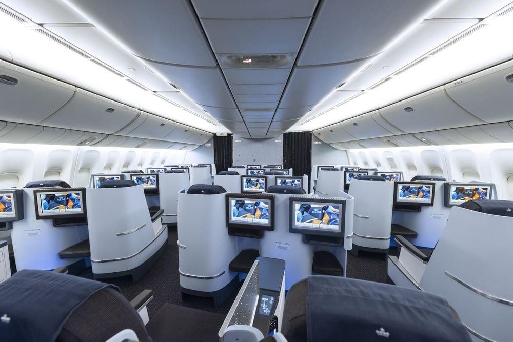 Klasa biznes KLM, fot. KLM.com