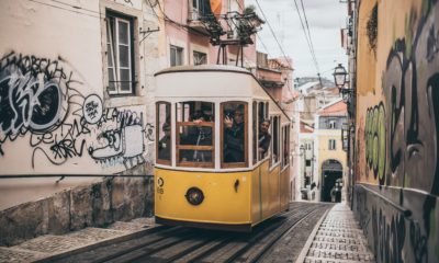 Żółty tramwaj jest symbolem Lizbony
