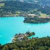 Austriackie jezioro Wörthersee, Austria