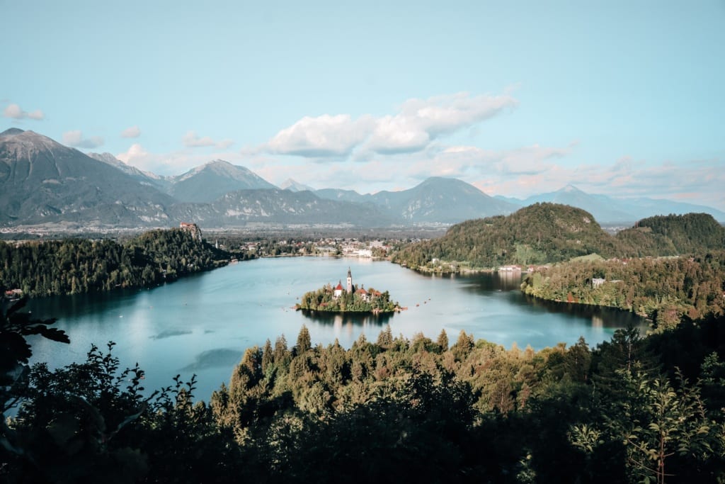 Jezioro Bled, Słowenia,