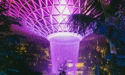 Lotnisko Changi, Singapur,