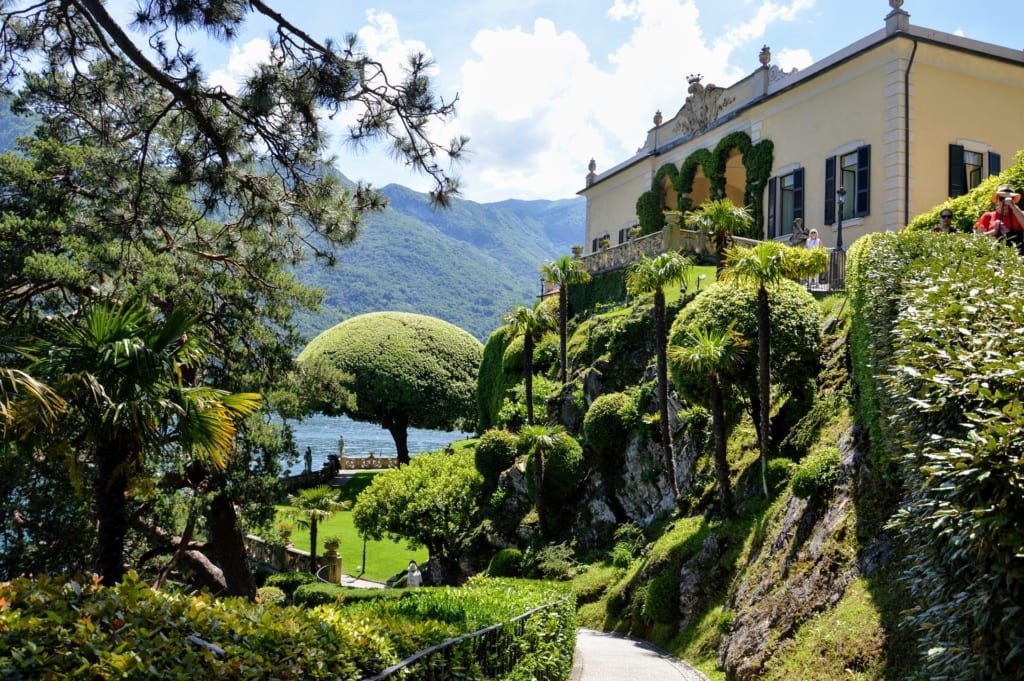 Villa del Balbianell, jezioro Como