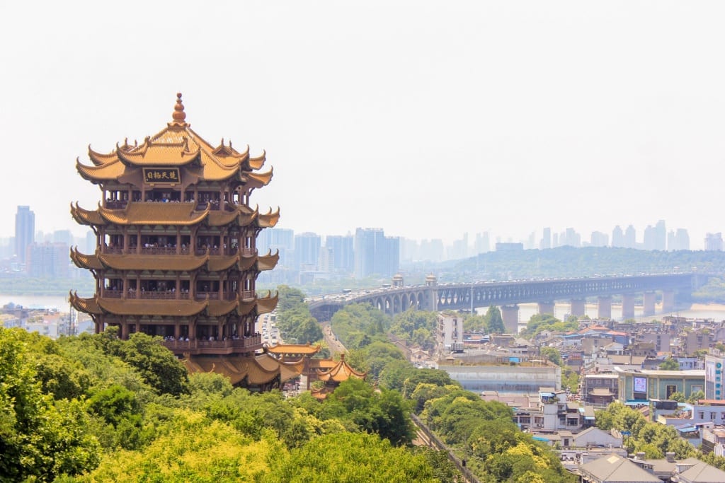 Wieża Żółtego Żurawia, Wuhan,