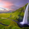 Wodospad Seljalandsfoss, Islandia