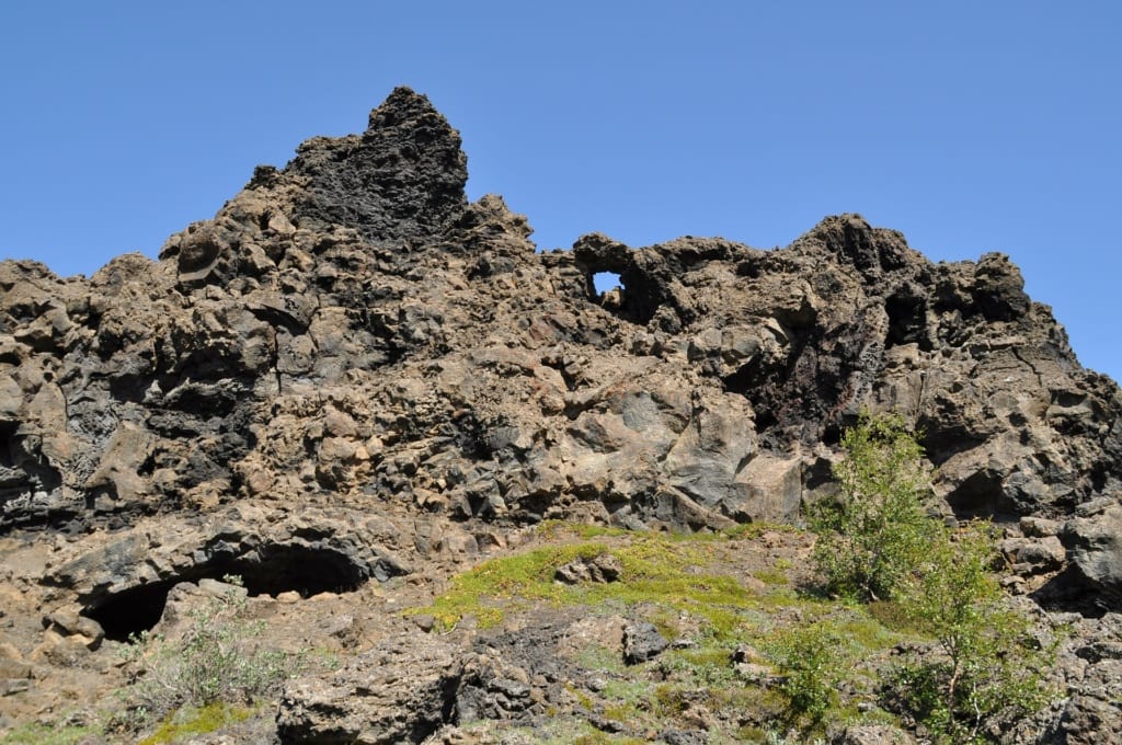 Dimmuborgir, Islandia