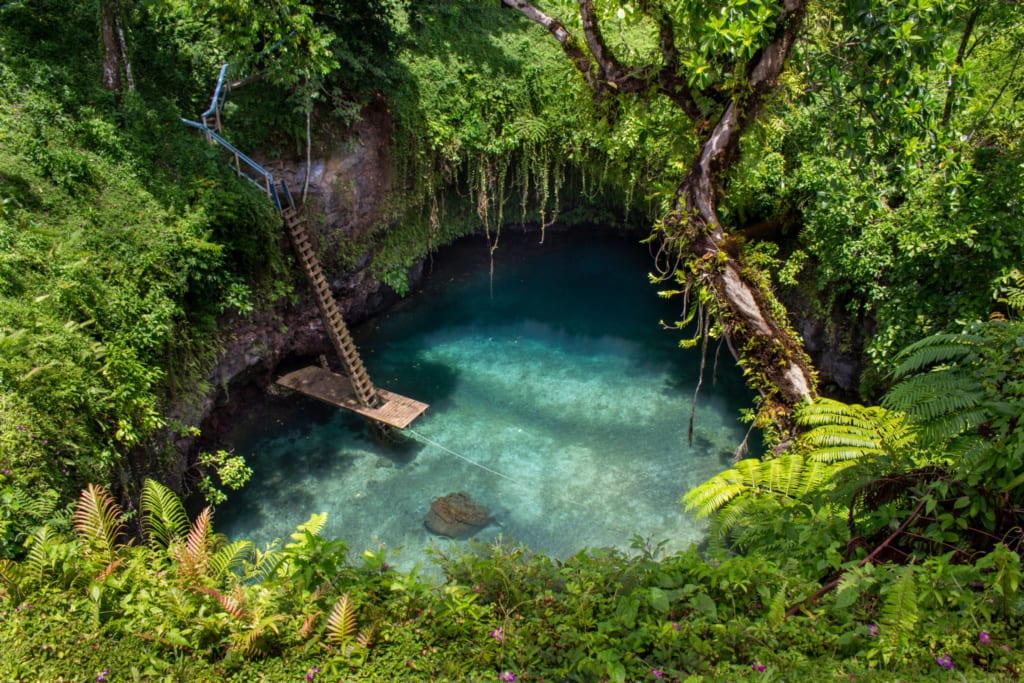 Do Sua Ocean Trench, Samoa