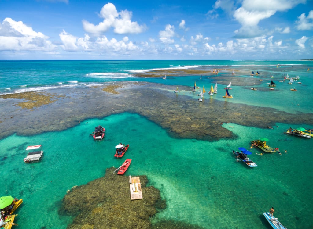 Porto de Galinhas niedaleko Recife, Brazylia