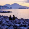 Pozzuoli - w oddali góruje Wezuwiusz, Neapo