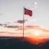 flaga norwegia