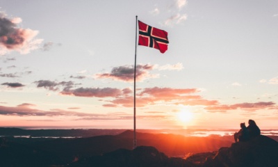 flaga norwegia