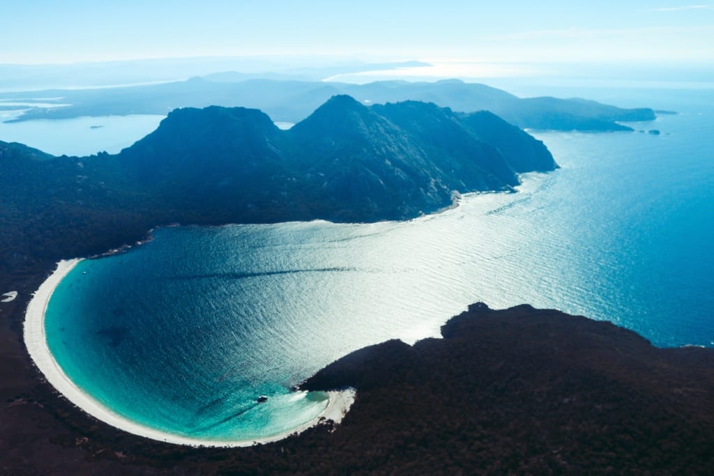 Wineglass Bay, Tasmania, australia