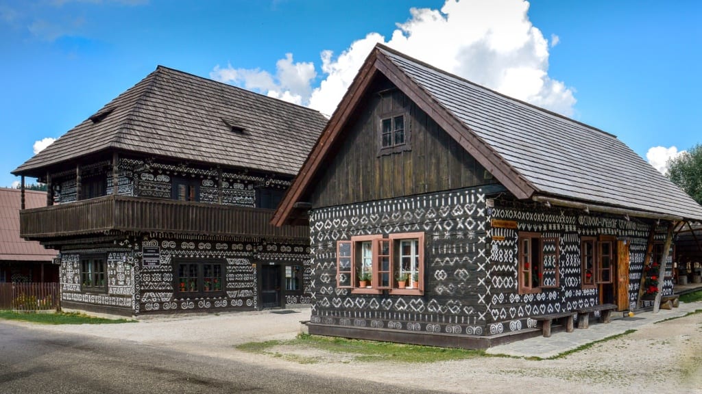 Čičmany, Słowacja