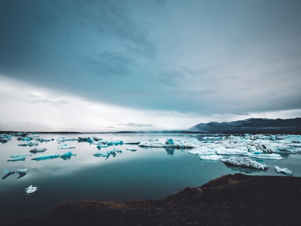 Jezioro Jökulsárlón, Islandia
