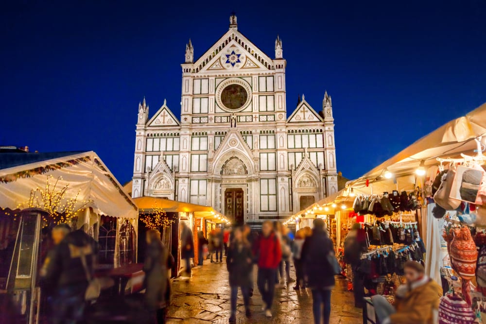 Jarmark świąteczny we Florencji