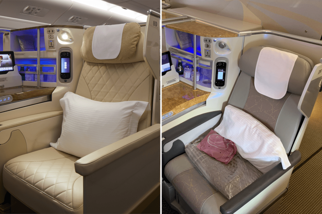 Emirates, klasa biznes, fot. Emirates