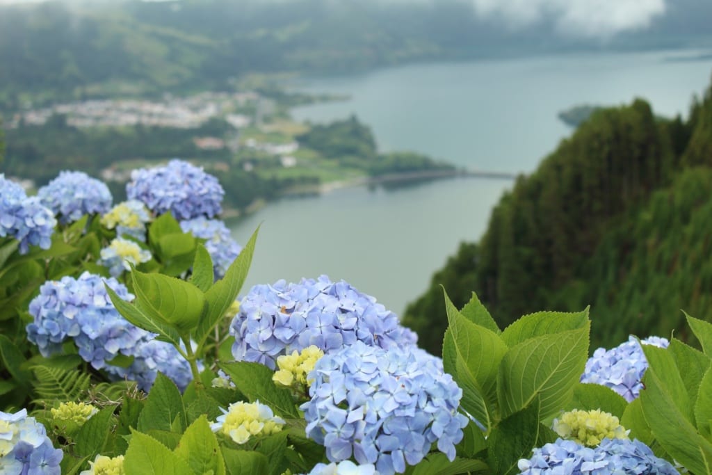 Sete Cidades na Azorach