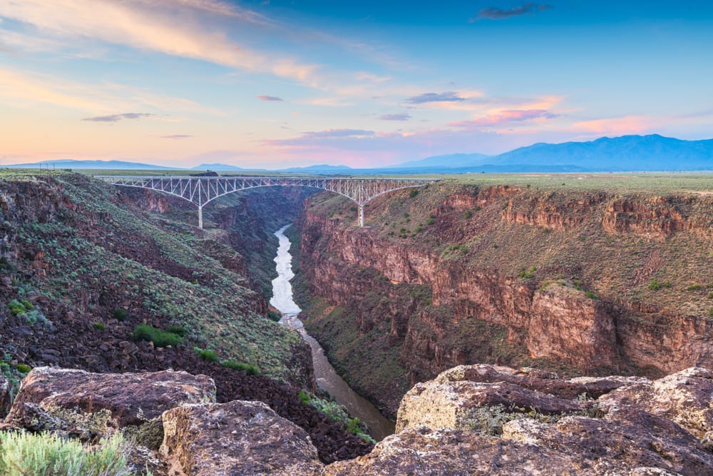 Most nad Rio Grande, USA