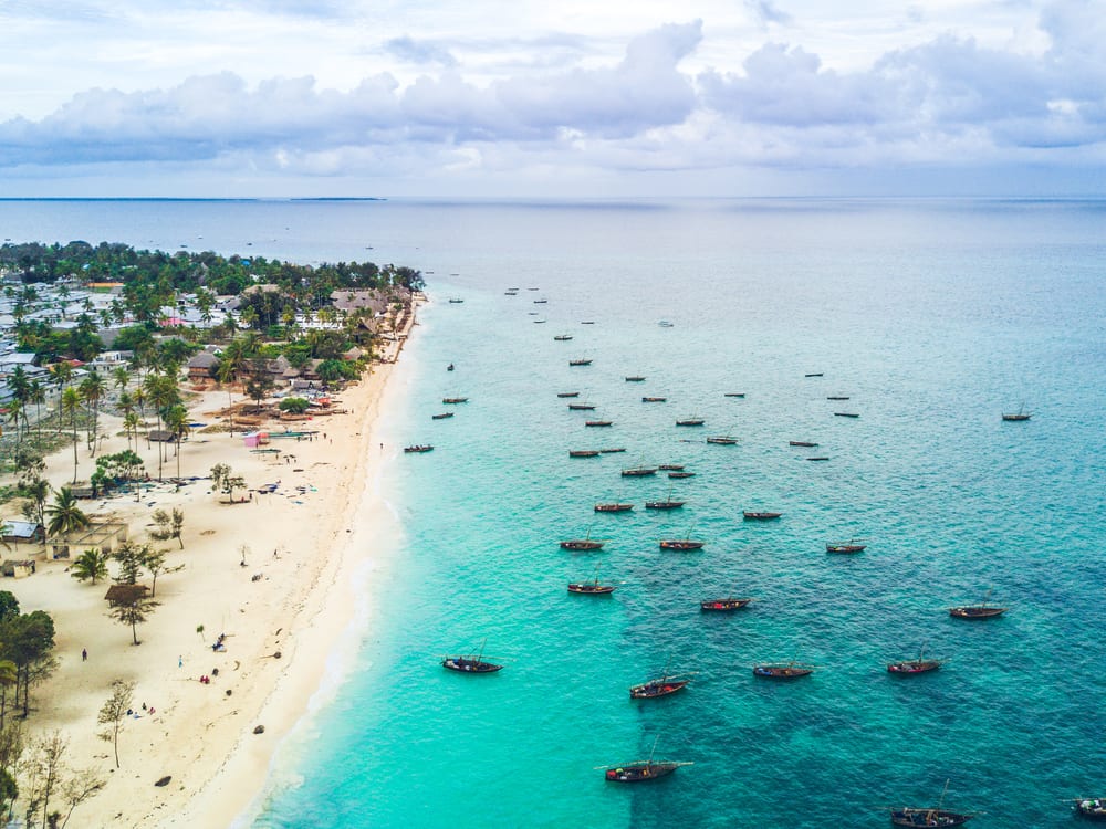 Plaża Nungwi na Zanzibarze, fot. Nick Johanson Shutterstock