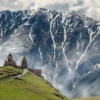Trinity Gergeti Church, Kazbegi, Gruzja