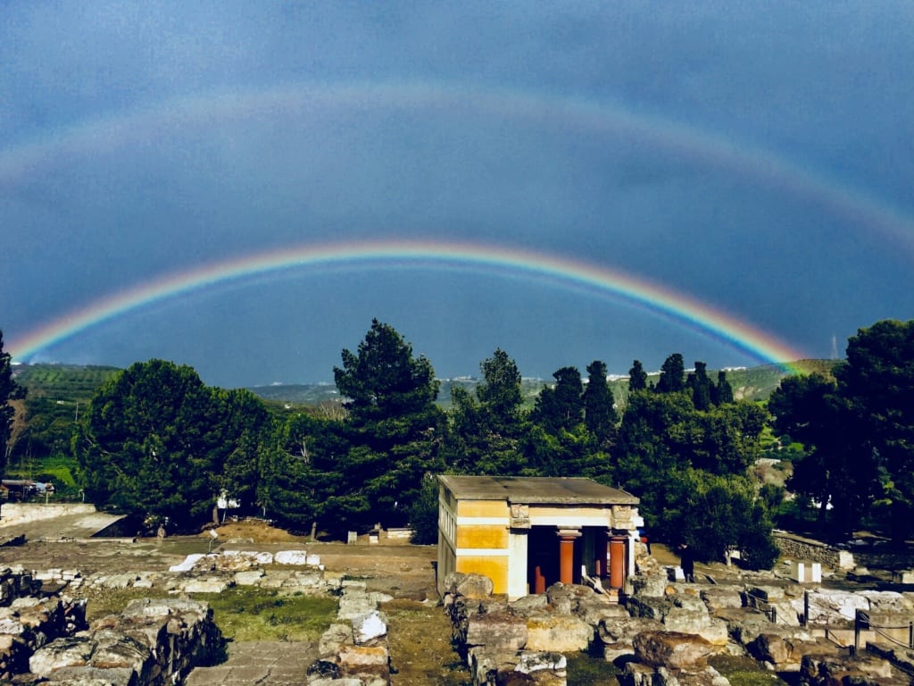 Pałac w Knossos, Kreta
