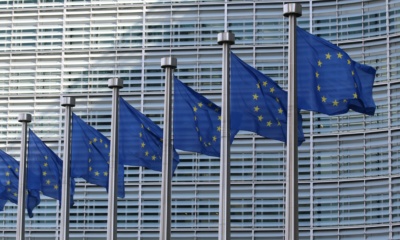 Flaga Unii Europejskiej, fot. Guillaume Périgois Unsplash